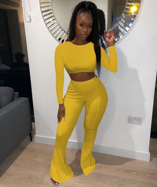 women's two piece pants rmsfe 2021 ladies selling fashion long sleeve round neck solid color pit strip open waist floor mop set, White
women's two piece pants rmsfe 2021 ladies selling fashion long sleeve round neck solid color pit strip open waist floor mop set, White