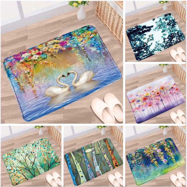 bath mats flower plant bathroom mat watercolor tree love heart swan leaf forest scenery anti-slip rug toilet kitchen doorway aisle carpets
bath mats flower plant bathroom mat watercolor tree love heart swan leaf forest scenery anti-slip rug toilet kitchen doorway aisle carpets