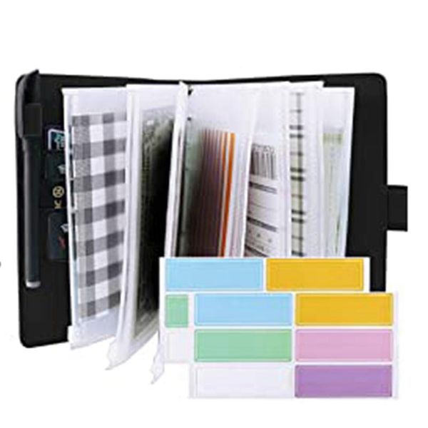gift wrap a6 binder and 12 transparent envelopes system budget planning notepad money envelope cash
gift wrap a6 binder and 12 transparent envelopes system budget planning notepad money envelope cash