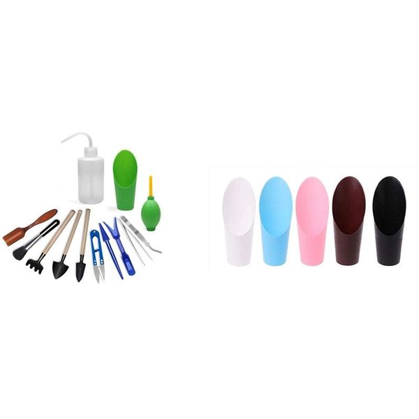 craft tools 13pcs succulent transplanting mini garden planting bucket shovel & 5 pcs plastic soil spade
craft tools 13pcs succulent transplanting mini garden planting bucket shovel & 5 pcs plastic soil spade