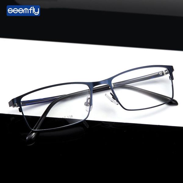fashion sunglasses frames seemfly anti-blue ray metal square glasses frame classic full optical myopia eyeglasses for men and women, Black
fashion sunglasses frames seemfly anti-blue ray metal square glasses frame classic full optical myopia eyeglasses for men and women, Black