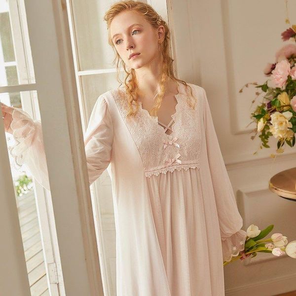 women's sleepwear fa vintage white lace long nightgowns sleeve elegant princess royal loose nightdress spring homewear, Black;red
women's sleepwear fa vintage white lace long nightgowns sleeve elegant princess royal loose nightdress spring homewear, Black;red