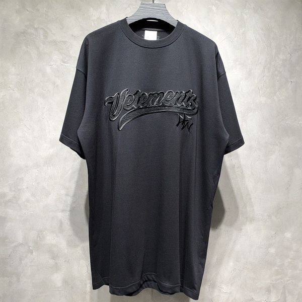 men's t-shirts 1:1 sweet black embroidered soon vetements t cotton shirt vtm short sleeve, White;black
men's t-shirts 1:1 sweet black embroidered soon vetements t cotton shirt vtm short sleeve, White;black