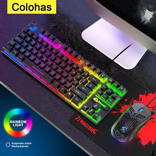 keyboard mouse combos usb wired mechanical feel gaming combo magic rgb backlight wire set for lappc gamer computer
keyboard mouse combos usb wired mechanical feel gaming combo magic rgb backlight wire set for lappc gamer computer