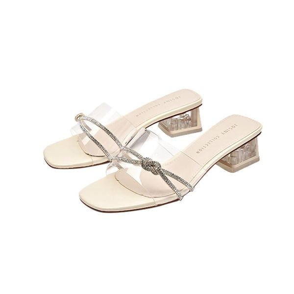 dress shoes josiny transparent 2021 women's sandals high heels slippers woman open toes casual hoof heel female crystal decoration, Black
dress shoes josiny transparent 2021 women's sandals high heels slippers woman open toes casual hoof heel female crystal decoration, Black