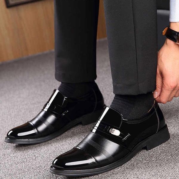 men's leather shoes spring waterproof mens plus size dad wear offic men mocassin homme de luxe dress, Black
men's leather shoes spring waterproof mens plus size dad wear offic men mocassin homme de luxe dress, Black
