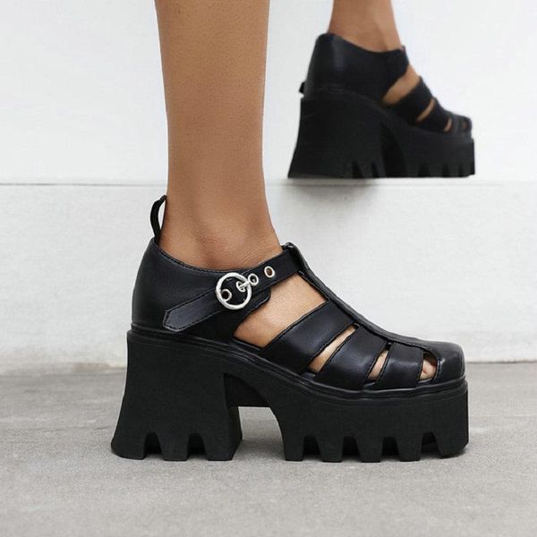 zawsthia black silver buckle strap cut out punk goth girls summer shoes chunky high heels platform woman's gladiators sandals
zawsthia black silver buckle strap cut out punk goth girls summer shoes chunky high heels platform woman's gladiators sandals