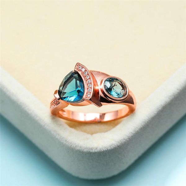 cluster rings luxury female blue triangle crystal ring minimalist rose gold wedding for women vintage bridal geometric engagement, Golden;silver
cluster rings luxury female blue triangle crystal ring minimalist rose gold wedding for women vintage bridal geometric engagement, Golden;silver
