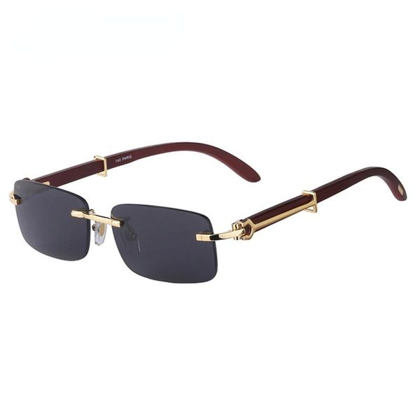 sunglasses 2021 fashion rectangle rimless wooden men classic vintage frameless sun glasses designer eyewear uv400, White;black
sunglasses 2021 fashion rectangle rimless wooden men classic vintage frameless sun glasses designer eyewear uv400, White;black