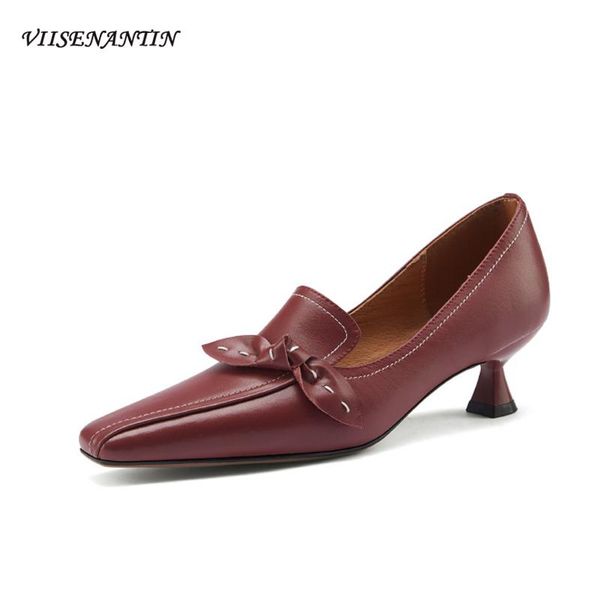 dress shoes french butterfly knot high heels women's stiletto retro square toe pumps small cowhide mid-mouth wine red single, Black
dress shoes french butterfly knot high heels women's stiletto retro square toe pumps small cowhide mid-mouth wine red single, Black