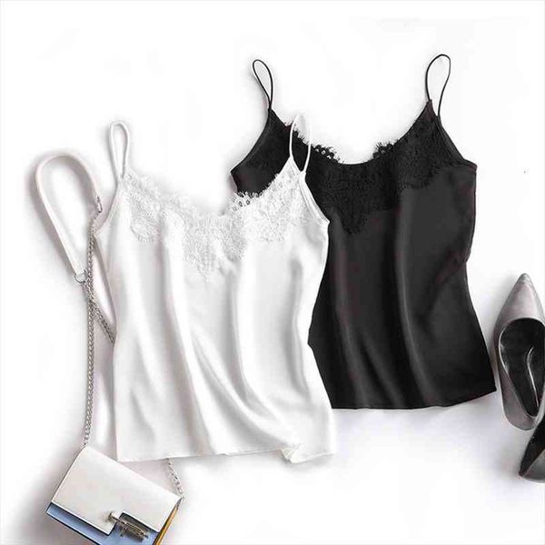 women crop satin vest silk sling sleeveless casual vest camisole solid color cami summer feminino t1p, White
women crop satin vest silk sling sleeveless casual vest camisole solid color cami summer feminino t1p, White