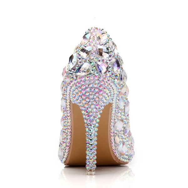 sandals crystal shoes cinderella women heels evening party glittering round toe custom sier rhinestone wedding pumps, Black
sandals crystal shoes cinderella women heels evening party glittering round toe custom sier rhinestone wedding pumps, Black