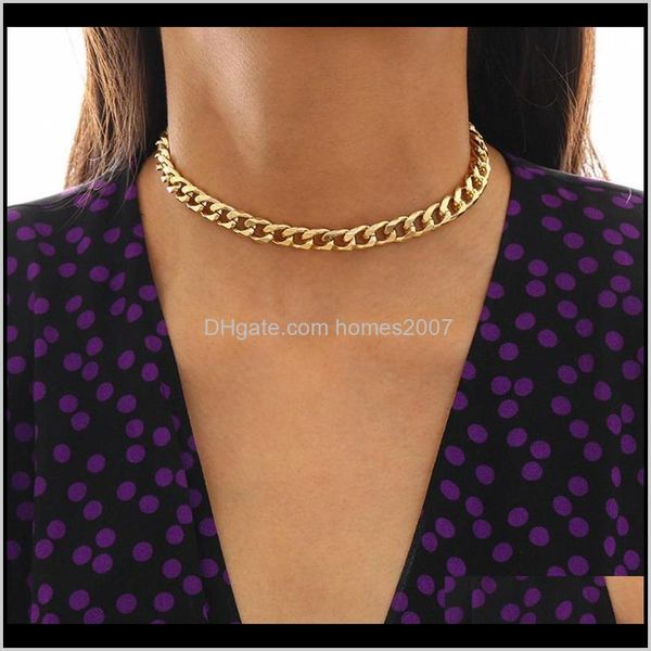 chokers & pendants jewelrypunk cuban metal necklaces link steampunk rock simple long chain choker necklace women clavicle minimalist jewelry, Golden;silver
chokers & pendants jewelrypunk cuban metal necklaces link steampunk rock simple long chain choker necklace women clavicle minimalist jewelry, Golden;silver