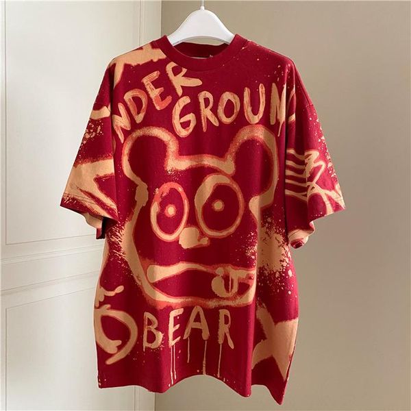 women's t-shirt 2021 summer fashion classic animal letter graffiti printing casual versatile cotton loose short sleeve a3, White
women's t-shirt 2021 summer fashion classic animal letter graffiti printing casual versatile cotton loose short sleeve a3, White