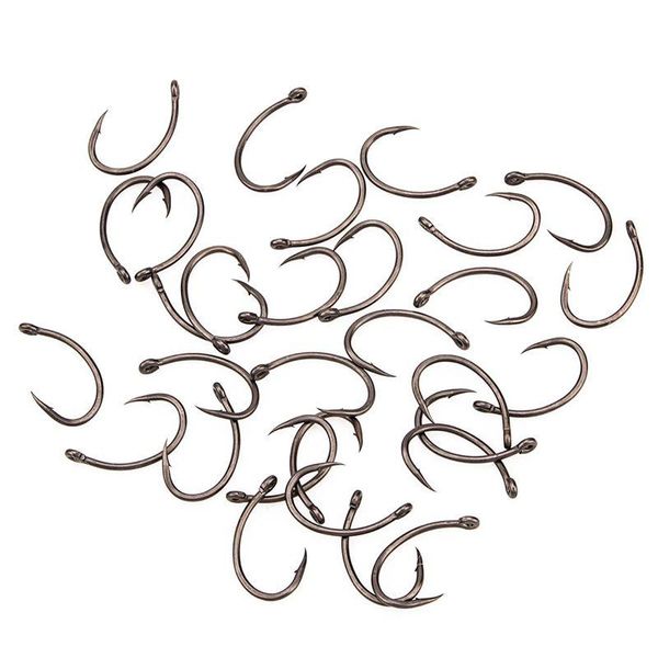 fishing hooks 30pcs stainless steel barbed white strong big game fish tuna bait fishhook size 6#
fishing hooks 30pcs stainless steel barbed white strong big game fish tuna bait fishhook size 6#