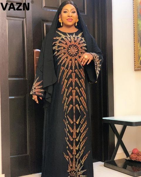 casual dresses vazn 2021 black high-end heavy industry diamonds club plus size mature flaring full sleeve women nature maxi dress, Black;gray
casual dresses vazn 2021 black high-end heavy industry diamonds club plus size mature flaring full sleeve women nature maxi dress, Black;gray