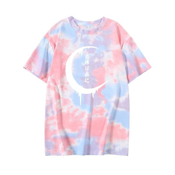 summer tie dye t-shirt women white moon pattern printing japanese korean streetwear fashion harajuku style personality women's
summer tie dye t-shirt women white moon pattern printing japanese korean streetwear fashion harajuku style personality women's