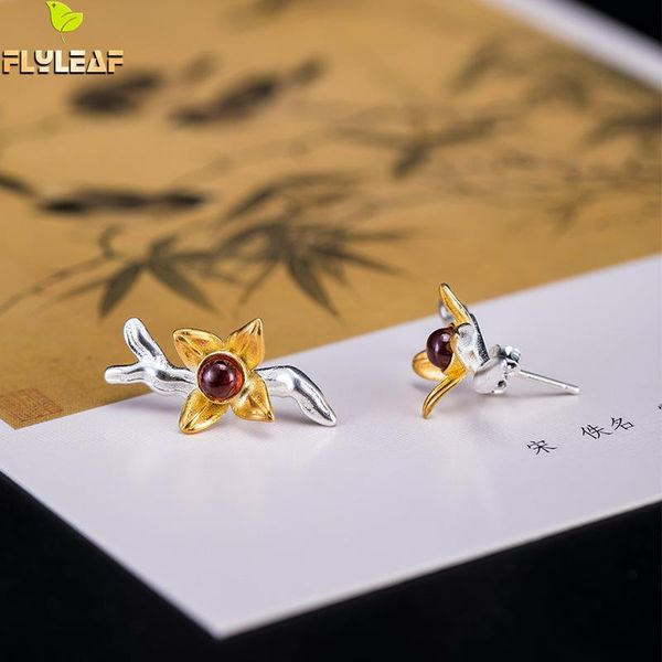 stud 18k gold garnet flower earrings for women handmade 925 sterling silver chinese style female vintage jewelry 2021, Golden;silver
stud 18k gold garnet flower earrings for women handmade 925 sterling silver chinese style female vintage jewelry 2021, Golden;silver