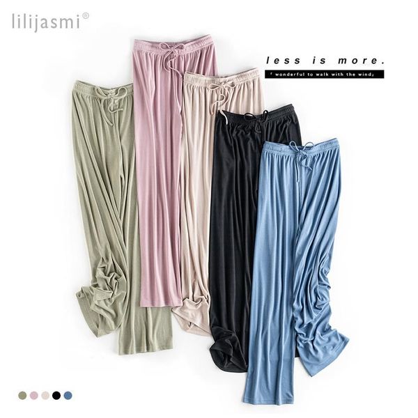 women's pants & capris summer women loose full length draggle wide leg elastic high waist drawstring casual drape feel, Black;white
women's pants & capris summer women loose full length draggle wide leg elastic high waist drawstring casual drape feel, Black;white