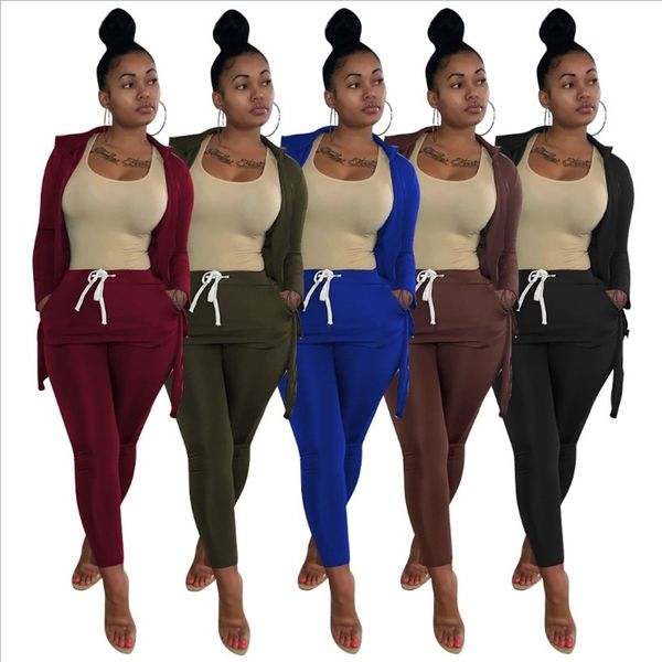 autumn est women casual sets fashion lady neck long sleeve ny zipper split high waist leggings for sports party, White
autumn est women casual sets fashion lady neck long sleeve ny zipper split high waist leggings for sports party, White