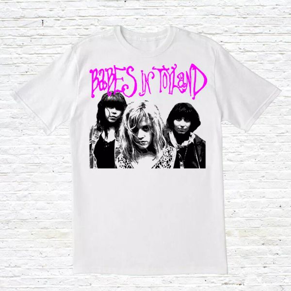 babes in toyland t-shirt, White;black