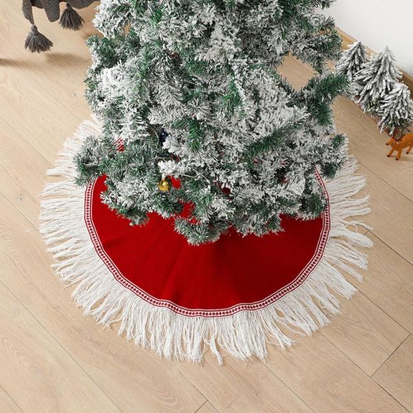 christmas decorations tree skirt 47 inch snowflake pattern knitted xmas mats with fringe trim holiday diy
christmas decorations tree skirt 47 inch snowflake pattern knitted xmas mats with fringe trim holiday diy