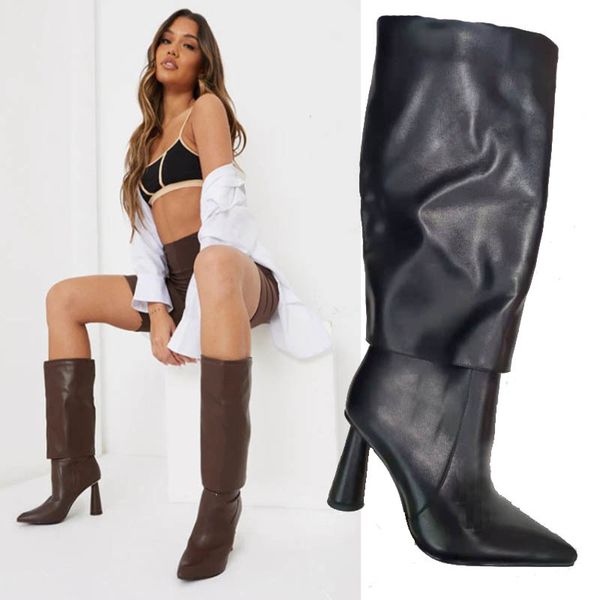 boots nova moda feminina calças na altura do joelho botas de salto alto apontou toe outono sapatos femininos preto bege marrom plus size yov, Black
boots nova moda feminina calças na altura do joelho botas de salto alto apontou toe outono sapatos femininos preto bege marrom plus size yov, Black