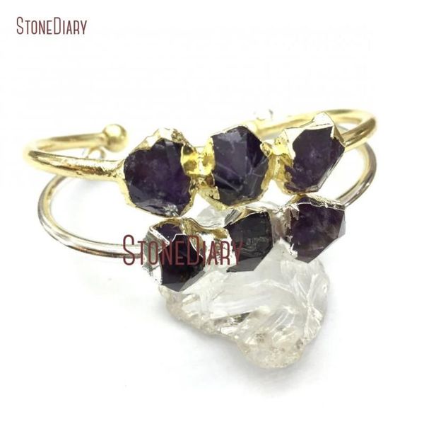 amethysts beads bangle gold electroplated, silver plated irregular surface form bangle adjustable bm12709, Black
amethysts beads bangle gold electroplated, silver plated irregular surface form bangle adjustable bm12709, Black