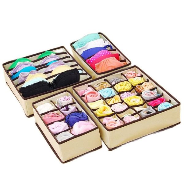 storage drawers 6/7/8/24 grids foldable organizer for underwear clothing socks dividers wardrobe cabinet
storage drawers 6/7/8/24 grids foldable organizer for underwear clothing socks dividers wardrobe cabinet