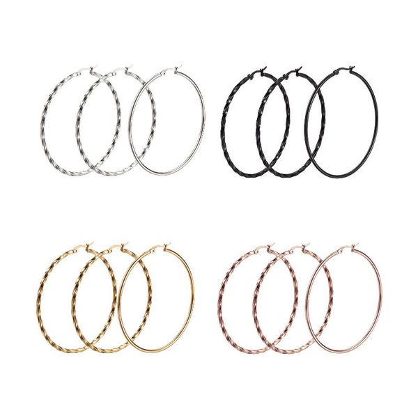 hoop & huggie 1set stainless steel earrings for diy women fashion jewelry making decor accessories mixed color, Golden;silver
hoop & huggie 1set stainless steel earrings for diy women fashion jewelry making decor accessories mixed color, Golden;silver