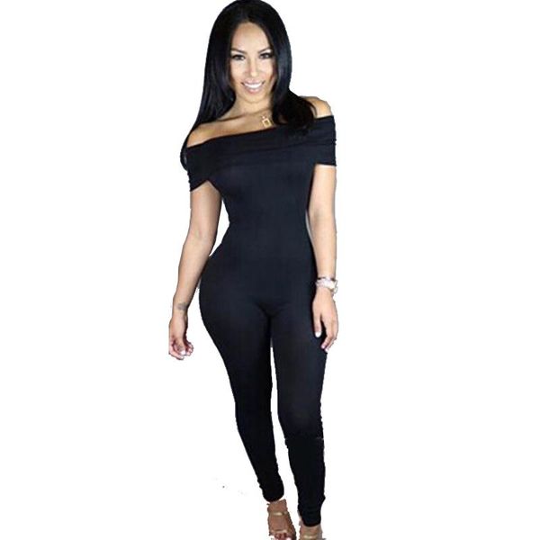 women's jumpsuits & rompers exy women summer clubwear bodysuit slash neck party jumpsuit romper long trousers leggings nightclubs loade, Black;white
women's jumpsuits & rompers exy women summer clubwear bodysuit slash neck party jumpsuit romper long trousers leggings nightclubs loade, Black;white