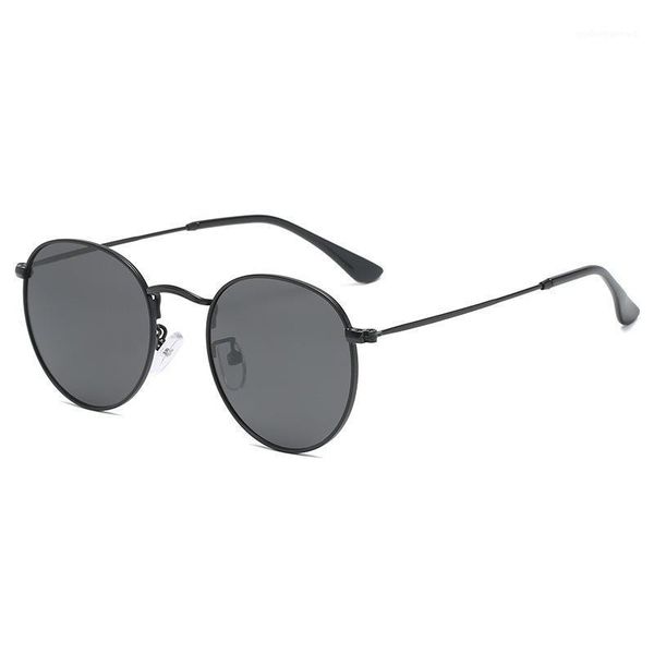 sunglasses 2021 retro round frame metal bright-colored lens womens uv400 tac polarized glasses women, White;black
sunglasses 2021 retro round frame metal bright-colored lens womens uv400 tac polarized glasses women, White;black