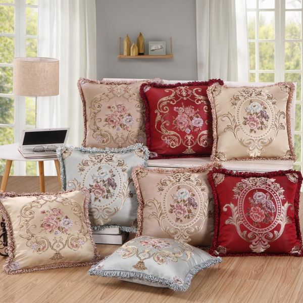 cushion/decorative pillow european vintage jacquard case cushion cover soft home decorative 48x48cm red ivory brown tassels
cushion/decorative pillow european vintage jacquard case cushion cover soft home decorative 48x48cm red ivory brown tassels