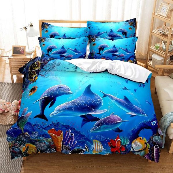 bedding sets dolphins set duvet cover 3d digital printing bed linen size fashion design
bedding sets dolphins set duvet cover 3d digital printing bed linen size fashion design