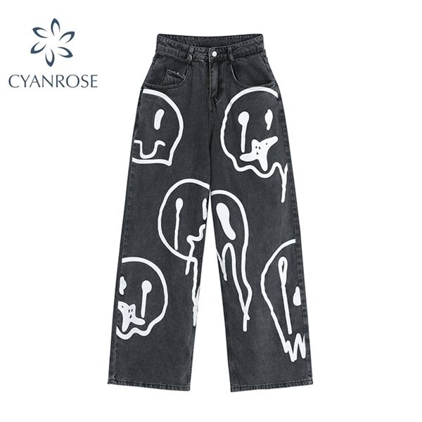 spring fashion ins street hip-hop printing wash jeans loose casual denim wide leg pants woman long trousers 211103, Blue
spring fashion ins street hip-hop printing wash jeans loose casual denim wide leg pants woman long trousers 211103, Blue