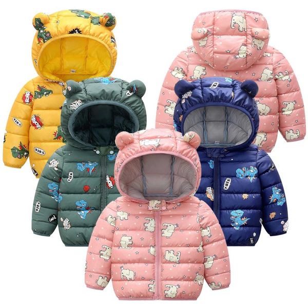 down coat toddler baby boy girl winter cartoon windproof hooded warm outerwear jacket kids outwear, Blue;gray
down coat toddler baby boy girl winter cartoon windproof hooded warm outerwear jacket kids outwear, Blue;gray