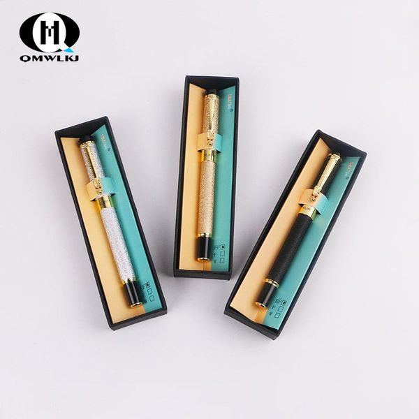 luxury 0.7mm metal pen stationery office supplies business gifts signed student gift fountain pens
luxury 0.7mm metal pen stationery office supplies business gifts signed student gift fountain pens