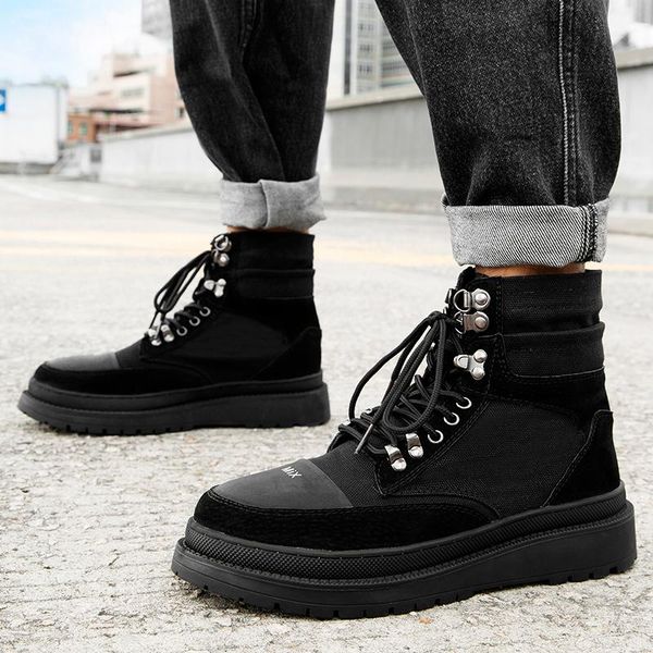 boots high casual sneaker flat fashion man mens ocio tenis sneakers shoes wear shoe sale leather sports for, Black
boots high casual sneaker flat fashion man mens ocio tenis sneakers shoes wear shoe sale leather sports for, Black