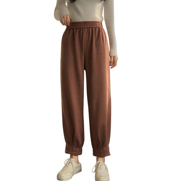 women's pants & capris elastic waist trouser women winter high woman wide leg black sweat girls harem plus size pantaloon lady, Black;white
women's pants & capris elastic waist trouser women winter high woman wide leg black sweat girls harem plus size pantaloon lady, Black;white