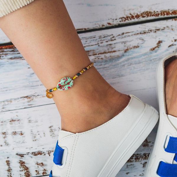 anklets barefoot sandal beach foot chain charm bohemia beads anklet bracelet gift, Red;blue
anklets barefoot sandal beach foot chain charm bohemia beads anklet bracelet gift, Red;blue