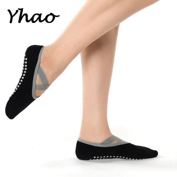 sports socks women's cotton non-skid yoga cross bandage dancing spring and summer floor indoor fitness, Black
sports socks women's cotton non-skid yoga cross bandage dancing spring and summer floor indoor fitness, Black