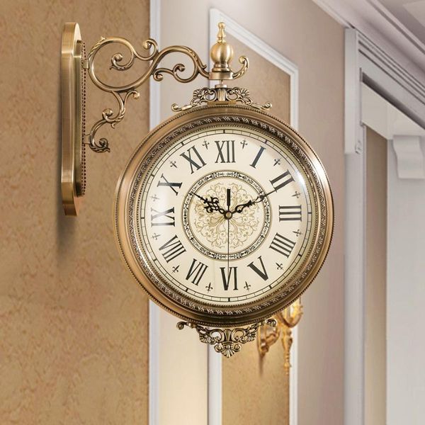 wall clocks nordic light luxury style clock double-sided home fashion european orologio da parete indoor decor wt5bgz
wall clocks nordic light luxury style clock double-sided home fashion european orologio da parete indoor decor wt5bgz