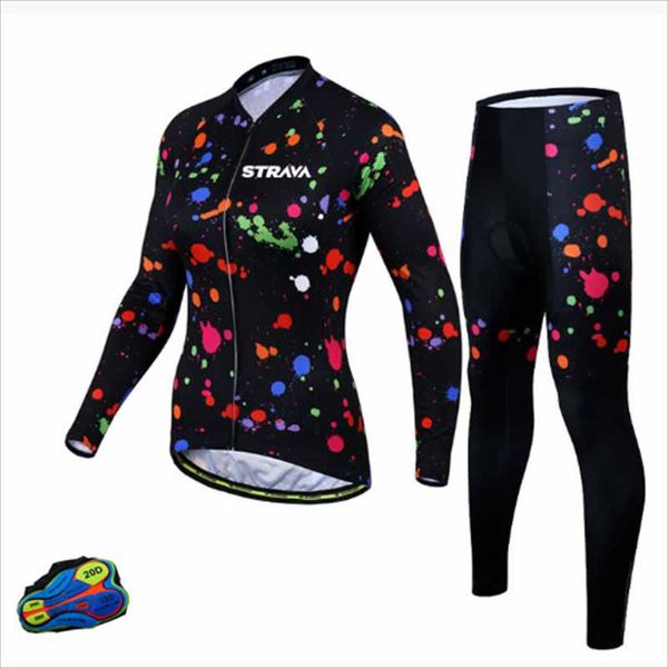 racing sets 2021 strava oem soft breathable bicycle wear, women's professional printing bike clothing cycling long sleeve jersey suit, Black;blue
racing sets 2021 strava oem soft breathable bicycle wear, women's professional printing bike clothing cycling long sleeve jersey suit, Black;blue