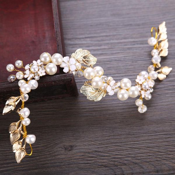 hair clips & barrettes gold color pearls beaded headbands for women rhinestone flower leaf headdress headpieces bridal wedding jewelry acces, Golden;silver
hair clips & barrettes gold color pearls beaded headbands for women rhinestone flower leaf headdress headpieces bridal wedding jewelry acces, Golden;silver