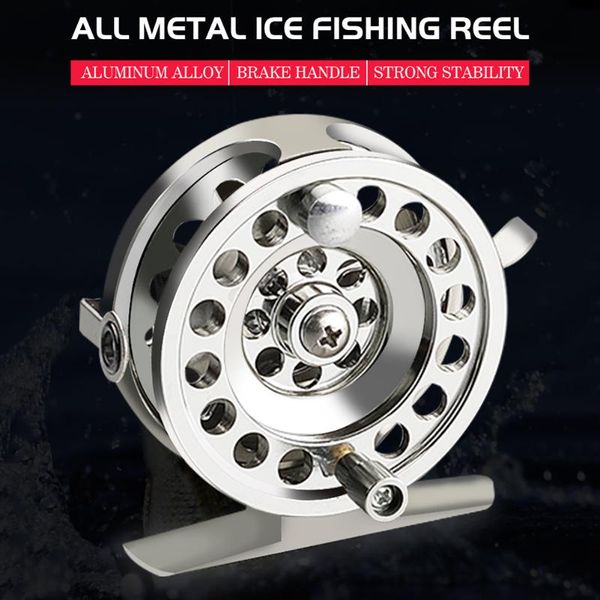 ice fishing reel front wheel with brake eye guide right hand wheels smooth outgoing line metal fish tackle pesca tools baitcasting reels
ice fishing reel front wheel with brake eye guide right hand wheels smooth outgoing line metal fish tackle pesca tools baitcasting reels