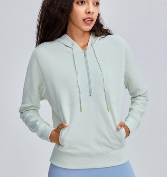 sportswear women's running training yoga hoodies long sleeve fitness coat suit half zipper casual workout gym hooded sweater5lcq, Black
sportswear women's running training yoga hoodies long sleeve fitness coat suit half zipper casual workout gym hooded sweater5lcq, Black