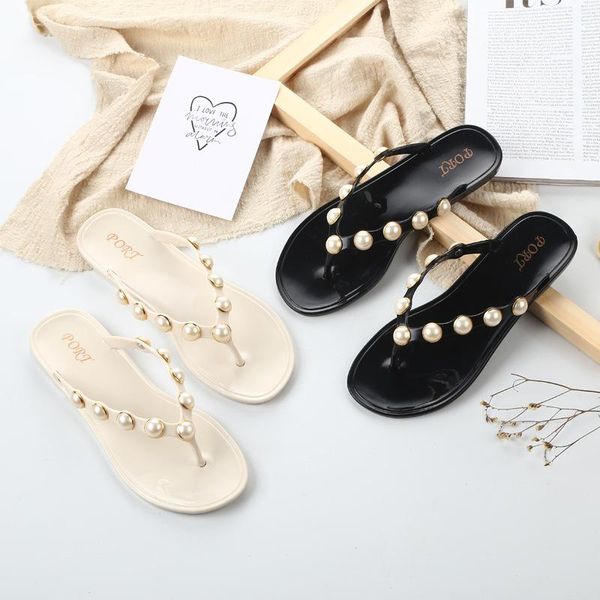 slippers 2021foldable beach jelly sandals woman big pearl beading girl slip on slides shoe summer open toe flat flip flops, Black
slippers 2021foldable beach jelly sandals woman big pearl beading girl slip on slides shoe summer open toe flat flip flops, Black