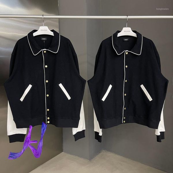 men's jackets we11done jacket men women colorful letters clothing high street loose welldone coat, Black;brown
men's jackets we11done jacket men women colorful letters clothing high street loose welldone coat, Black;brown