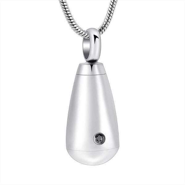 pendant necklaces arrival cremation urn necklace teardrop inlay clear/black zircon keepsake jewelry ashes locket for human/pet, Silver
pendant necklaces arrival cremation urn necklace teardrop inlay clear/black zircon keepsake jewelry ashes locket for human/pet, Silver
