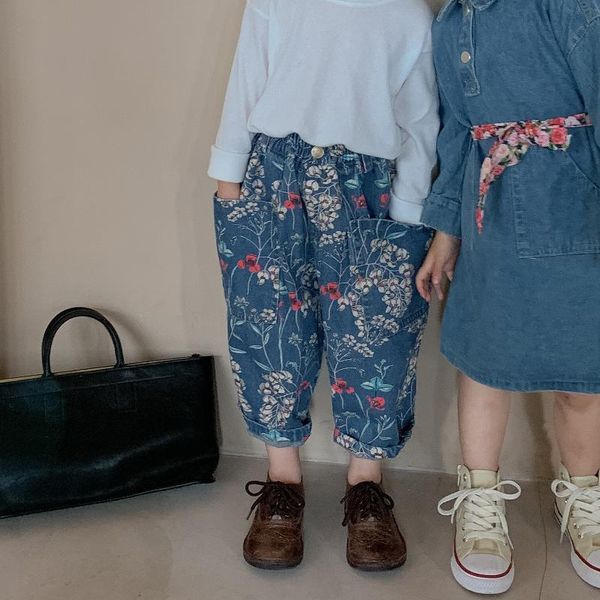 trousers children's jeans korean 2021 autumn boys' and girls' fashionable wide leg pants baby casual, Blue
trousers children's jeans korean 2021 autumn boys' and girls' fashionable wide leg pants baby casual, Blue